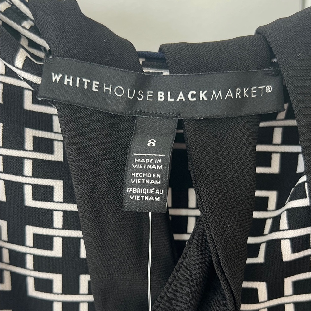 White House Black Market double side Midi Dress - Picture 4 of 7
